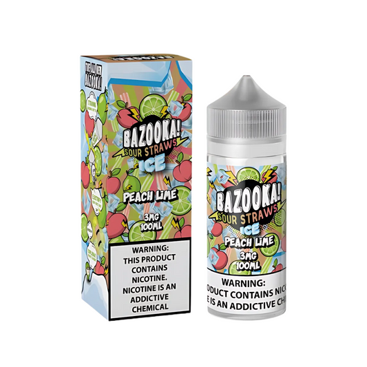 BAZOOKA - PEACH LIME ICE 120ml