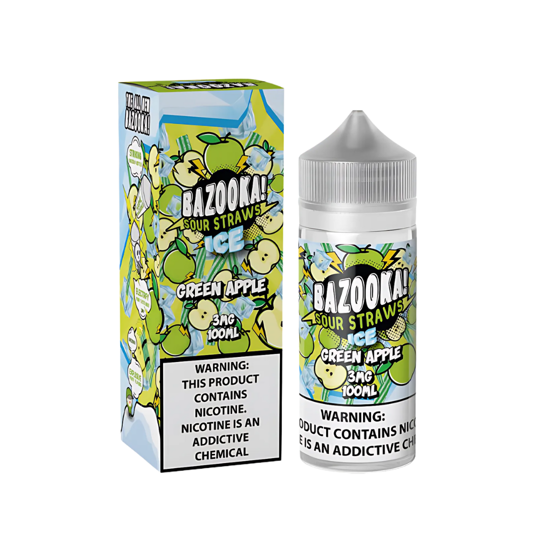 BAZOOKA - GREEN APPLE ICE 120ml